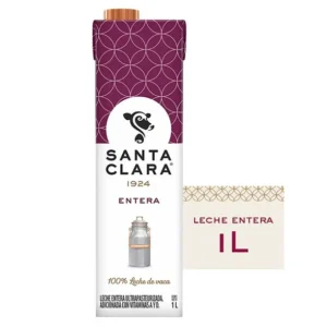 Leche Santa Clara Entera 1lt